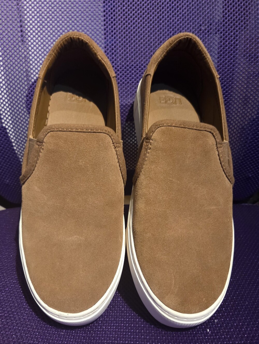 Ugg Womens Jass Suede Slip Ons